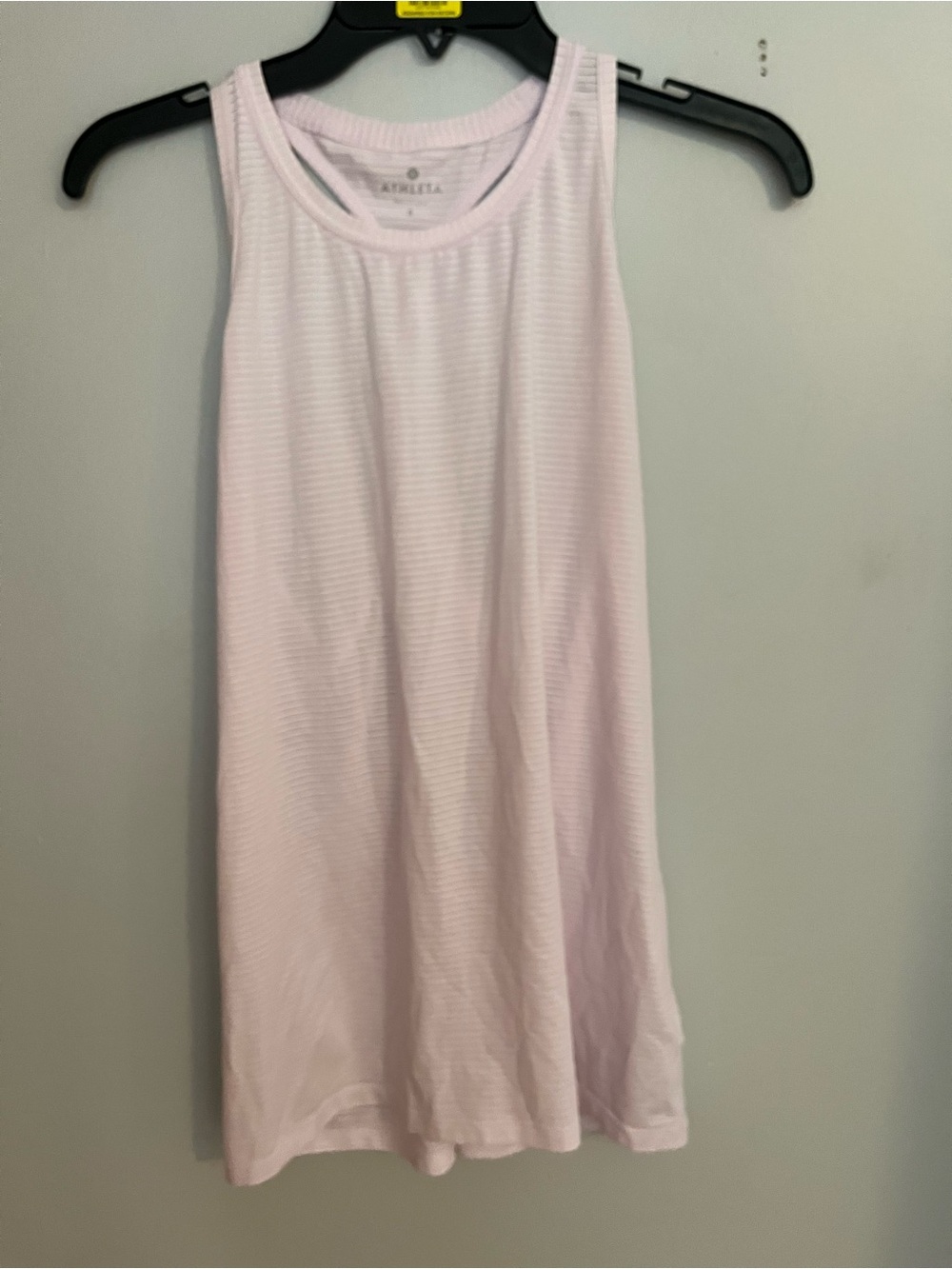 Athleta Soft Light Pink Ribbed Tank